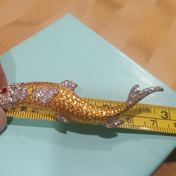 Rare Fish Brooch By MMA Metropolitan Museum of Art - Picture 12 of 14